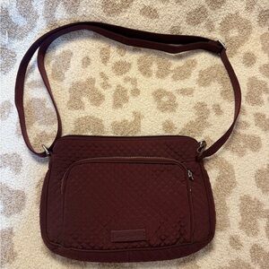 Vera Bradley Burgundy Crossbody Bag